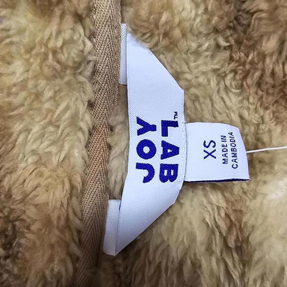 Women's Printed High Pile Fleece Jacket | JoyLab | X Small - Picture 8 of 12